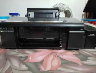 DTF A4 Printer - Epson L805  & Cuyi Heat Press A4 (15”x15”)