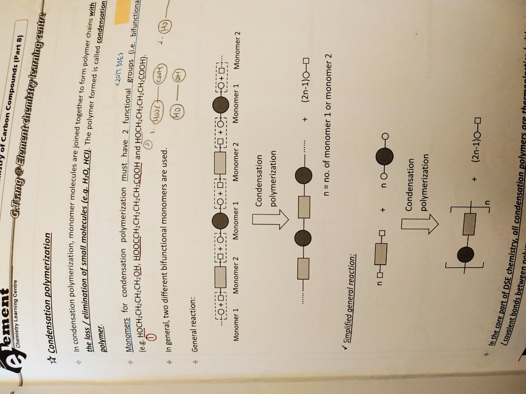 Element F6 Chemistry of Carbon compound-notes+exercise+詳盡answer, 興趣及遊戲 ...