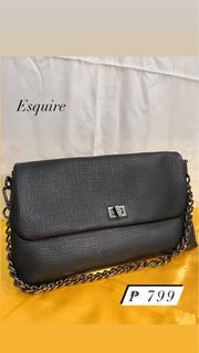 Esquire Evening Party Black Shoulder Bag