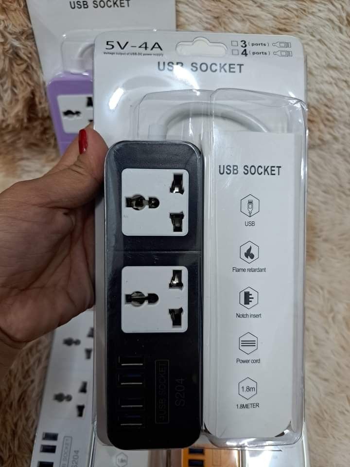 EXTENSION CORD WITH USB PORT (Category: Electrical, Adaptors & Sockets) located in Quezon City. Submitted by fconnie15407950 (Listing ID 1309273830, Image 3). Description: .