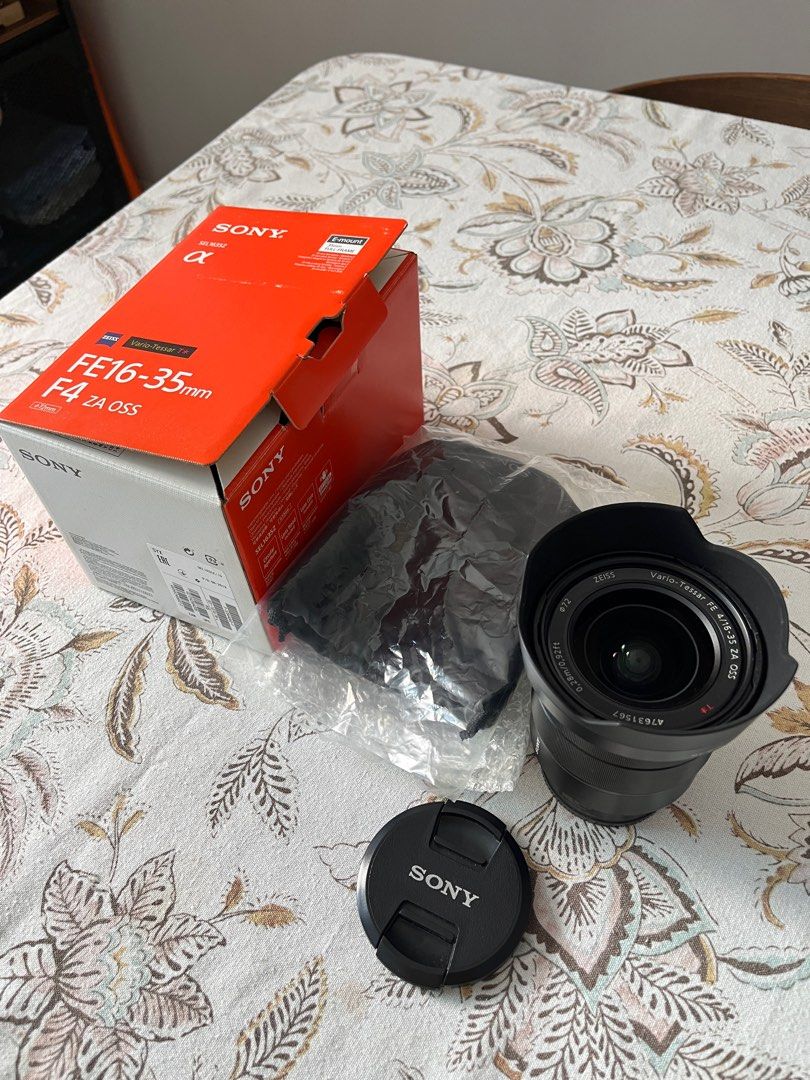 FE16-35 F4 ZA OSS, Photography, Lens Kits on Carousell