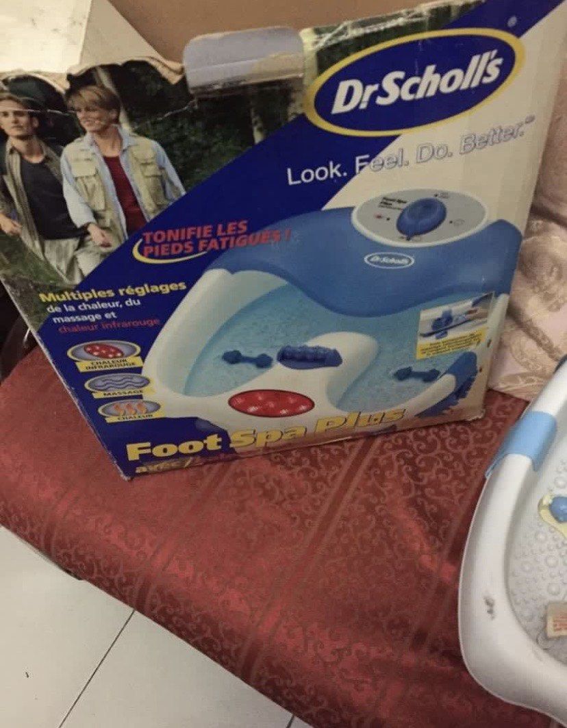 Foot Spa 110 volts 900 good condition (Category: Massage Devices) located in Quezon City. Submitted by balikbayanbuddy (Listing ID 1309222051, Image 1). Description: .
