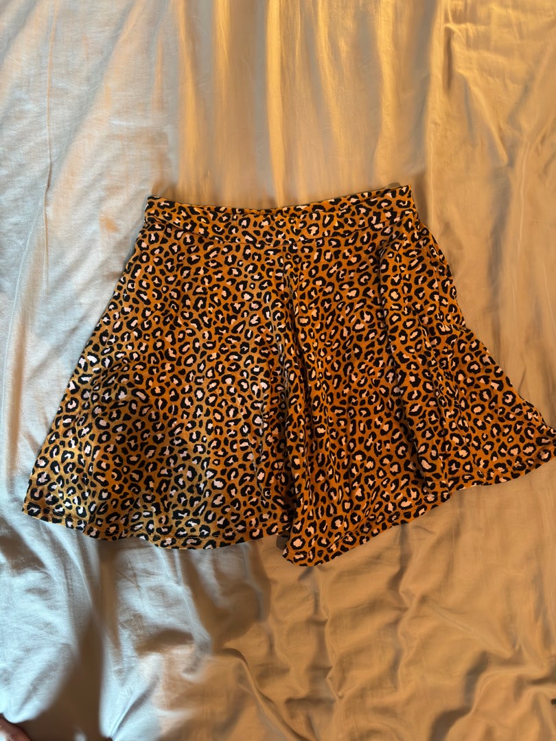 Forever 21 Leopard Skirt
