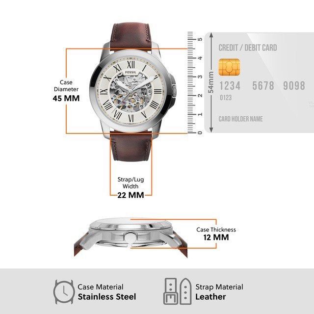 FOSSIL ME3099 Automatic Unisex watch