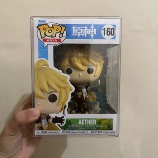 Funko Pop 160 Aether Genshin Impact With Box Protector