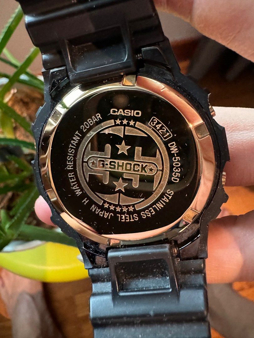 G Shock DW 5035D 1B 35th Anniversary Limited Edition Men s Fashion Watches Accessories Watches on Carousell