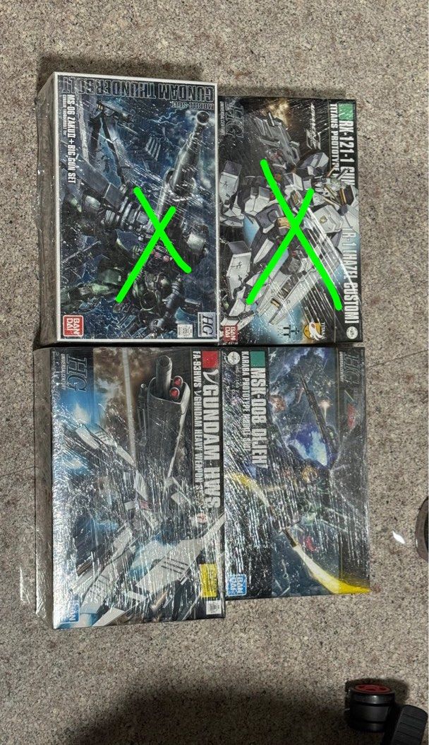 Gundam Gunpla (Category: Gundam Model Kits) located in Singapore. Submitted by eclipseboy (Listing ID 1308804035, Image 5). Description: 1. PM me your offer. Can discuss good price if u get more or all 2. Self collect at my place only 3. Priority given to those who buy more or as a bundle.