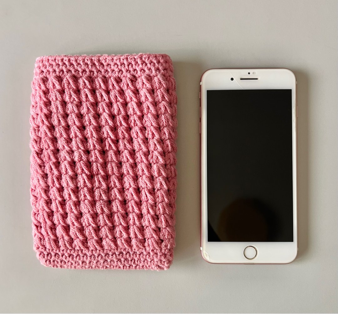 Back Cover Crochet Mobile Phone Cover Handmade Crochet Neck Phone