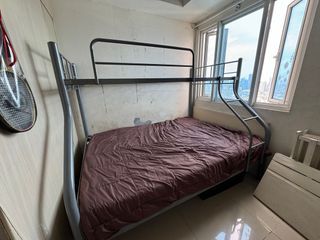 Heavy Duty Mall Bought Double Deck Bed Frame Queen Single