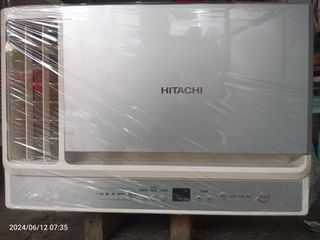 Hitachi 1.5hp window type aircon inverter
