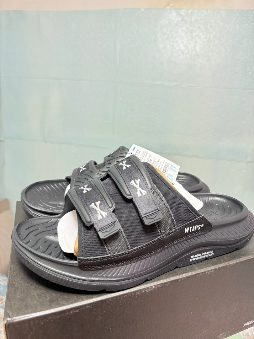 Hoka サンダル Ora Luxe Black 28cm Hoka ALL GENDER Ora Luxe BLACK / BLACK