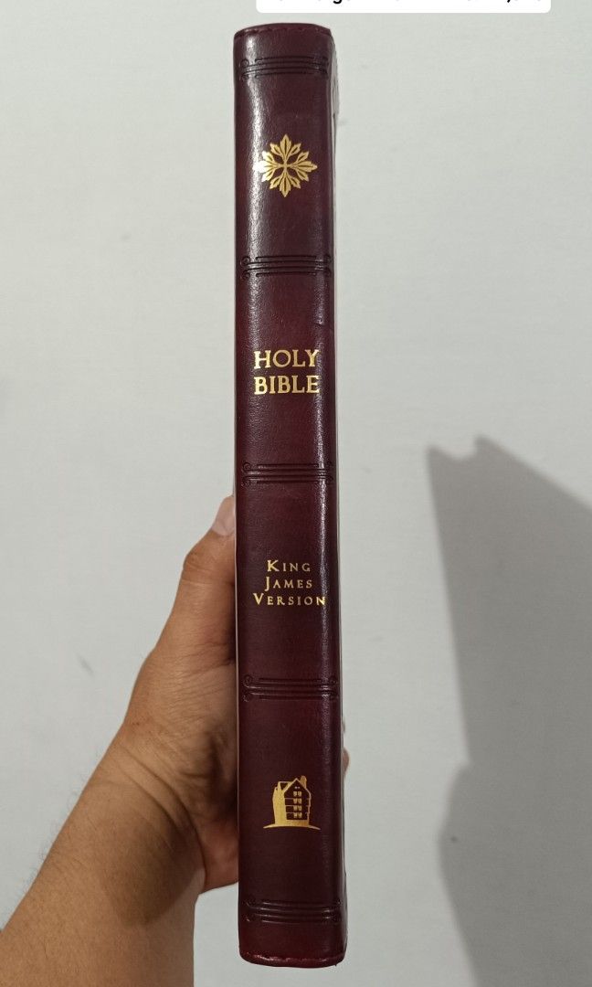 Holy Bible King James Version Large Print Thinline, Hobbies & Toys ...