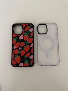 iPhone 12 pro original casetify cases (2pc)