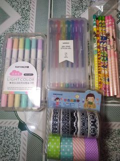 Journal Pens and Tapes Bundle