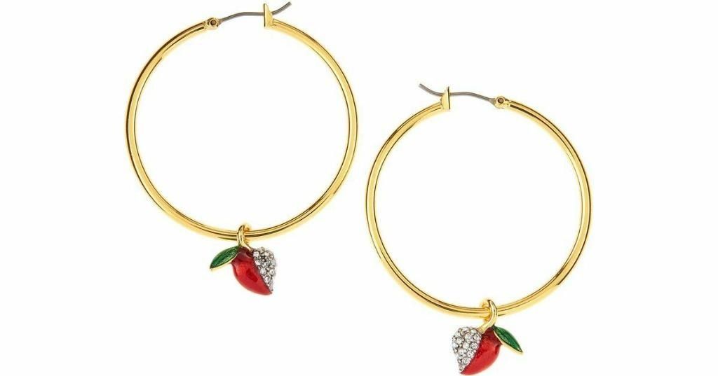 Juicy couture cherry earrings best sale