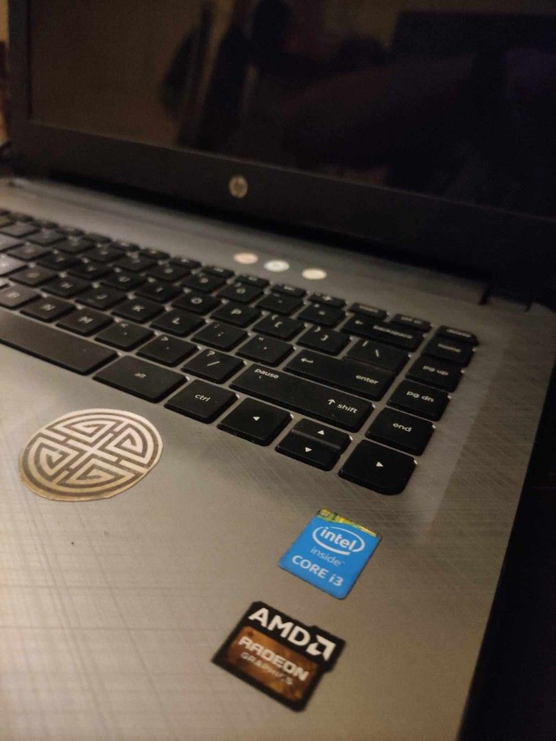 Laptop (Category: Laptops & Notebooks) located in Quezon City. Submitted by rubyb1689 (Listing ID 1309191392, Image 3). Description: HP laptop Intel Core i3 5th gen 8gb RAM 1TB HDD 2gb ati radeon video card 14 inch wifi, bluetooth odd webcam with laptop bag RFS: Decluttering. bought a new laptop. *battery needs to always be plugged when use. Battery can be purchased at any computer stores. * laptop performance is still at peak despite the battery