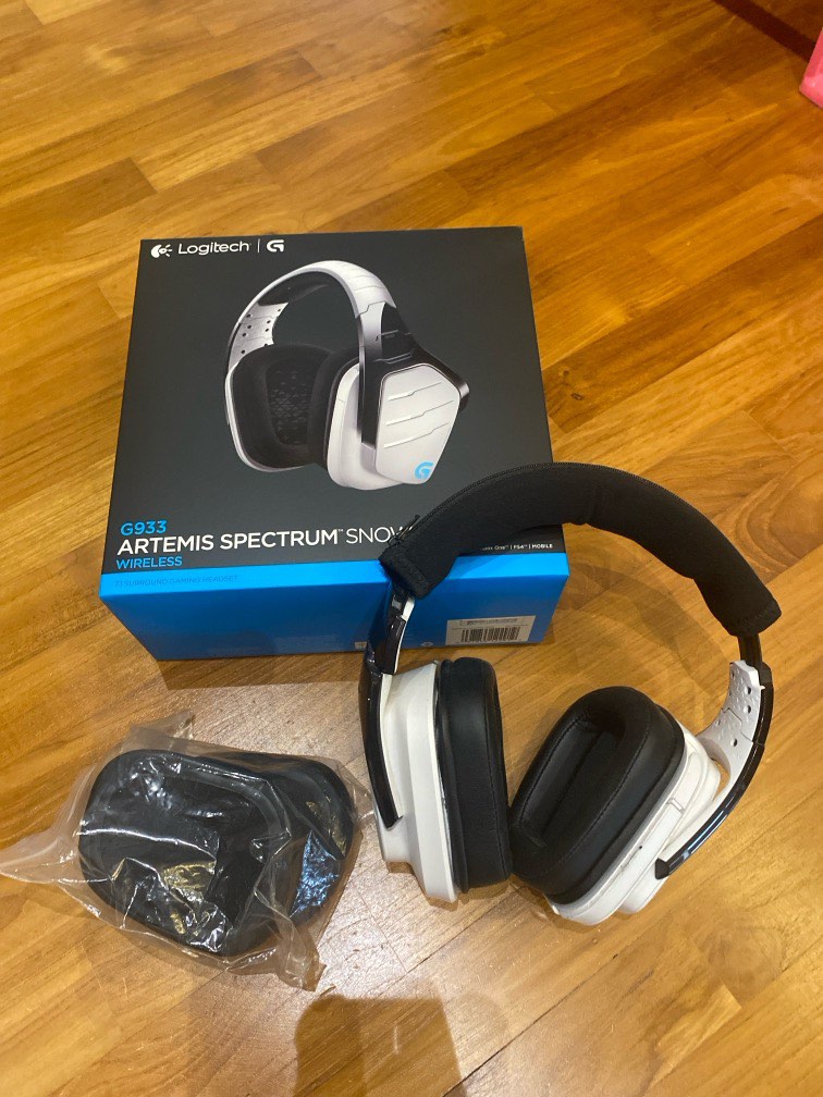 Logitech G933 Artemis Spectrum Snow Wireless Audio Headphones Headsets on Carousell