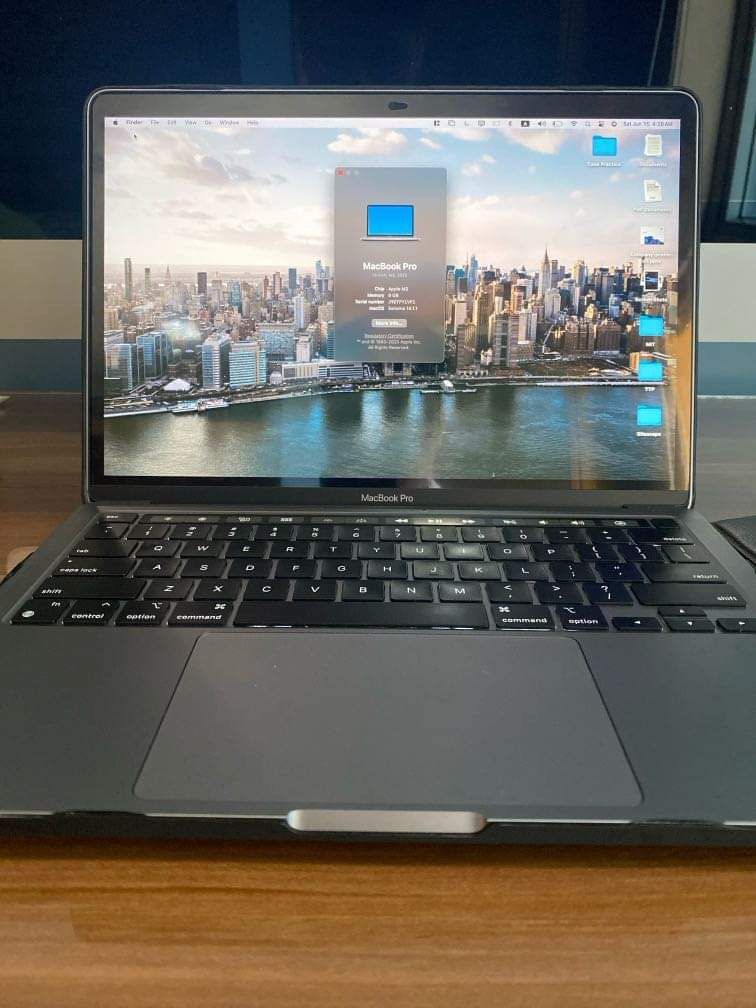 M2 Macbook Pro, 2022 (Category: Laptops & Notebooks) located in Quezon City. Submitted by fesionguru (Listing ID 1309183893, Image 1). Description: For sale: M2 Macbook Pro, 2022 (256gb) Bought December 2022, lightly used Complete with box and charger RFS: Not really used because I have 2 other desktops.