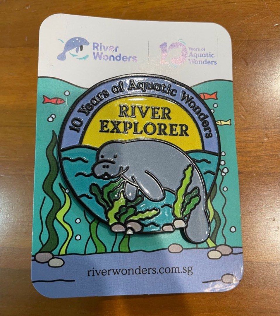 Mandai wildlife mini bag/Mandai Singapore Zoobilee 50th keychain/pin