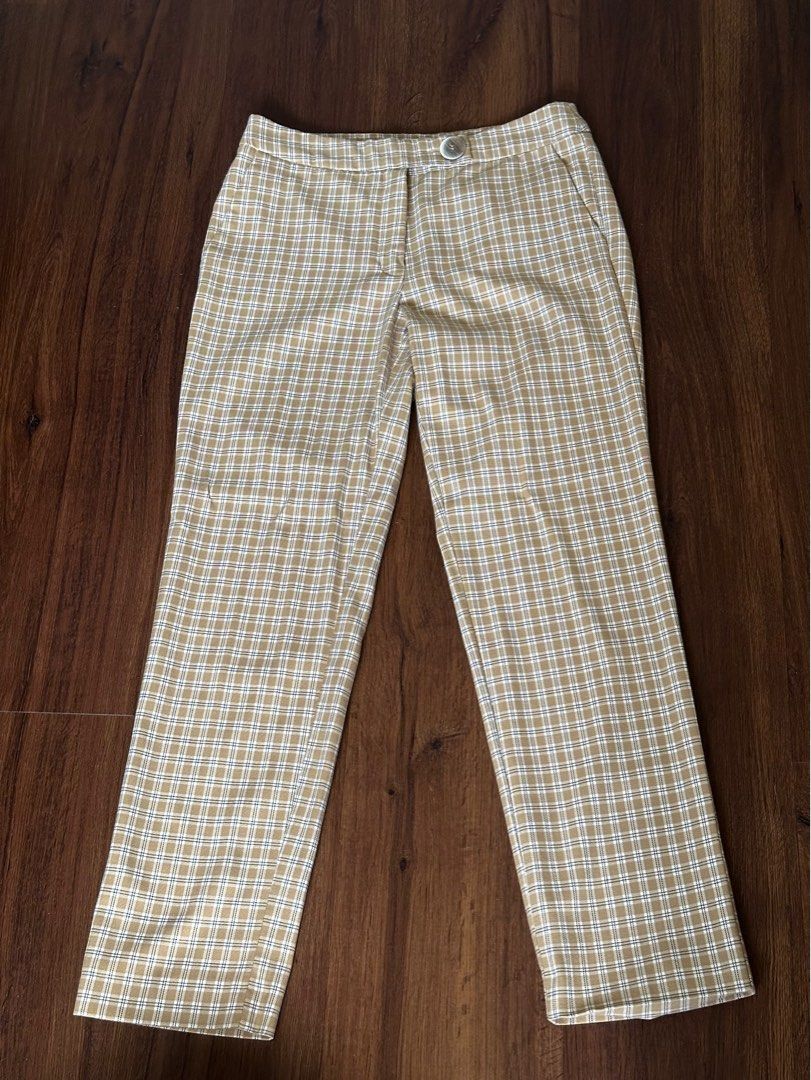 Mango checkered pants new arrivals