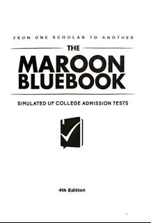 Maroon Bluebook 4th Edition (PDF & Physical Copy)