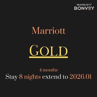Marriott Gold to Platinum status Upgrade Plan