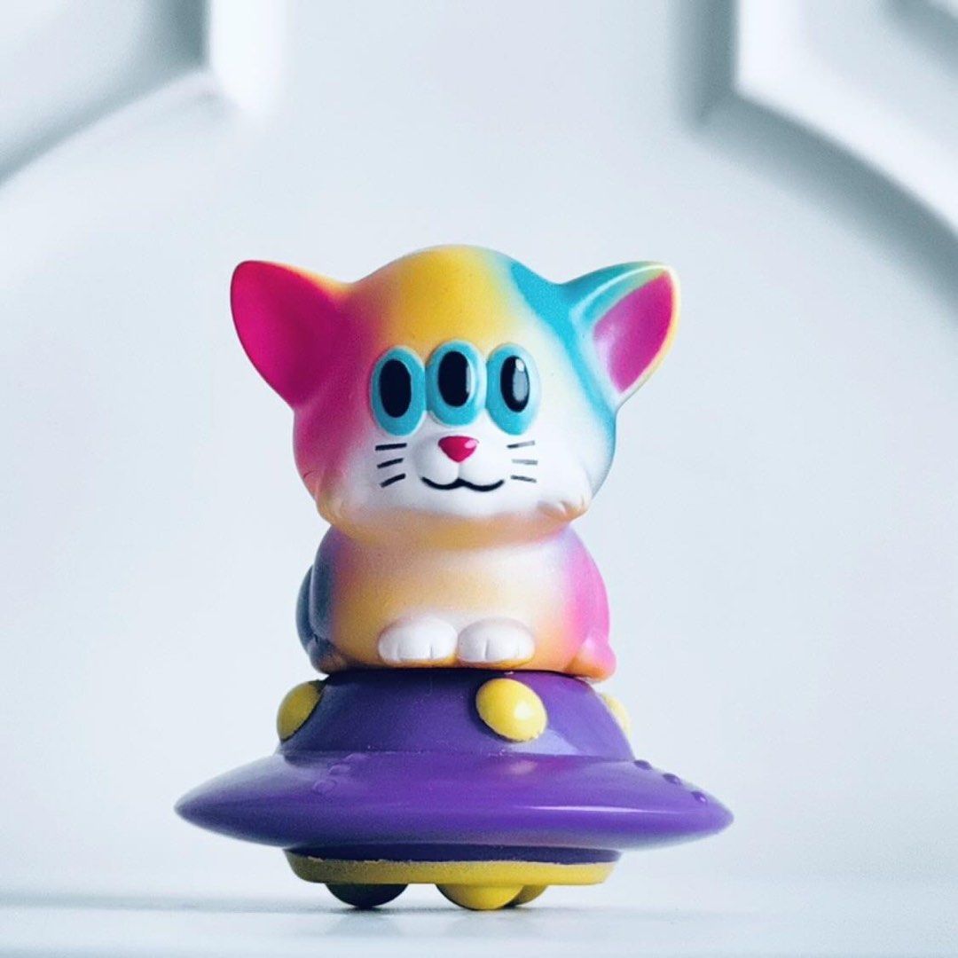 【ラッピング無料】 17 SERIES VAG JUNKIE ART x TOY MEDICOM CALM U.F.O. CAT その他