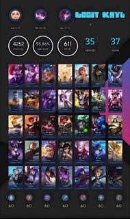 Mobile Legends Account For Sale For ₱500 Only