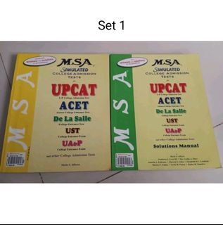 MSA Reviewer sets (used) price per set