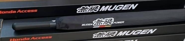 MUGEN PARASOL 日本MUGEN 無限HONDA 車用直遮長遮本田長雨傘, 汽車配件, 改裝、內外零件- Carousell