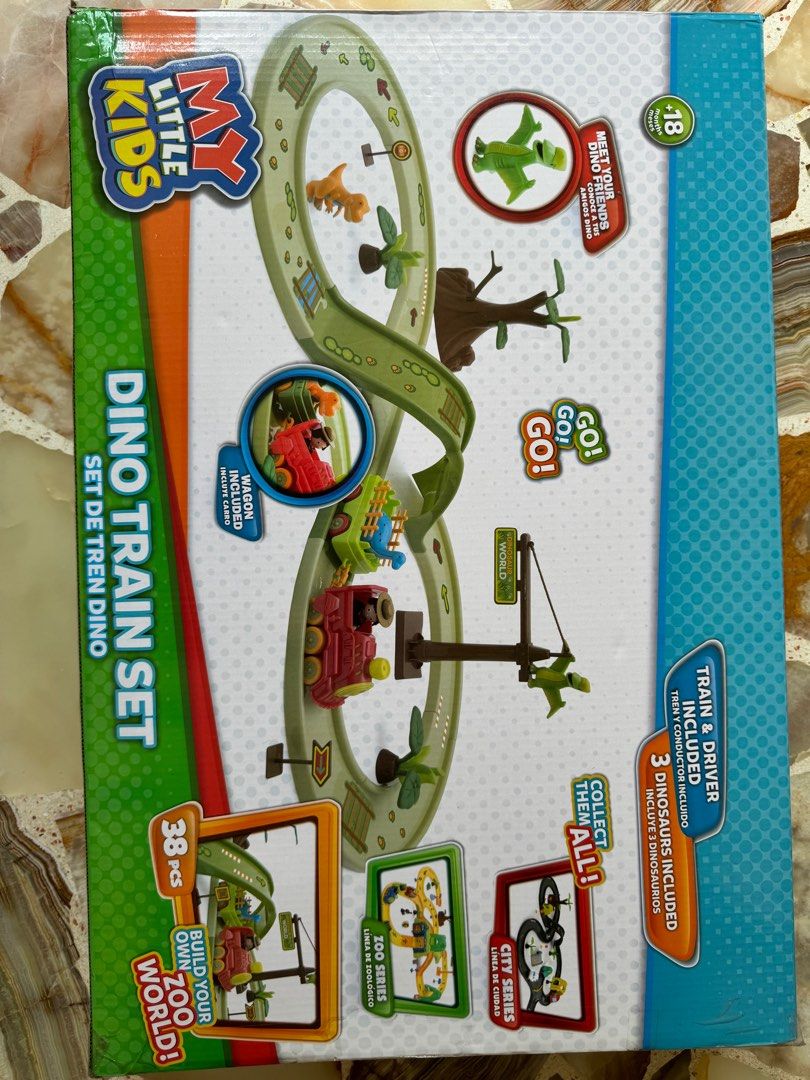 My Little Kids Dino Train Set
