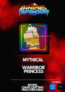 Mythical Warrior Princess (Anime Defender)