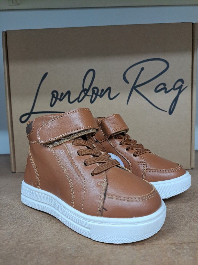 NEW Lace Up Chushioned Sneakers Kids Boots Babies Kids Babies Kids Fashion on Carousell