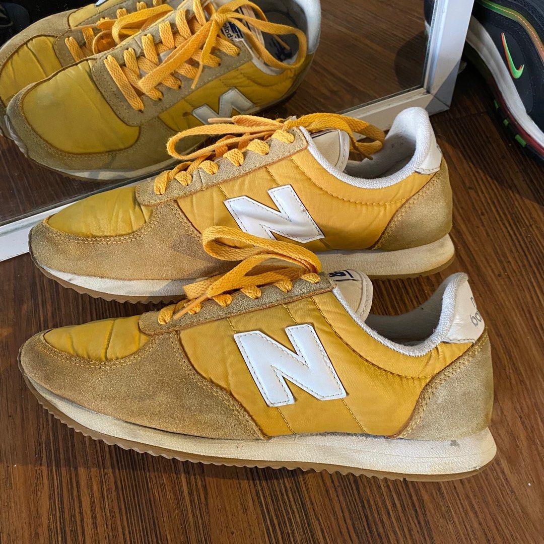 New balance 220 yellow suede casual original murah not nb 996 500 550 574 880 990 992 993 sneakers second market