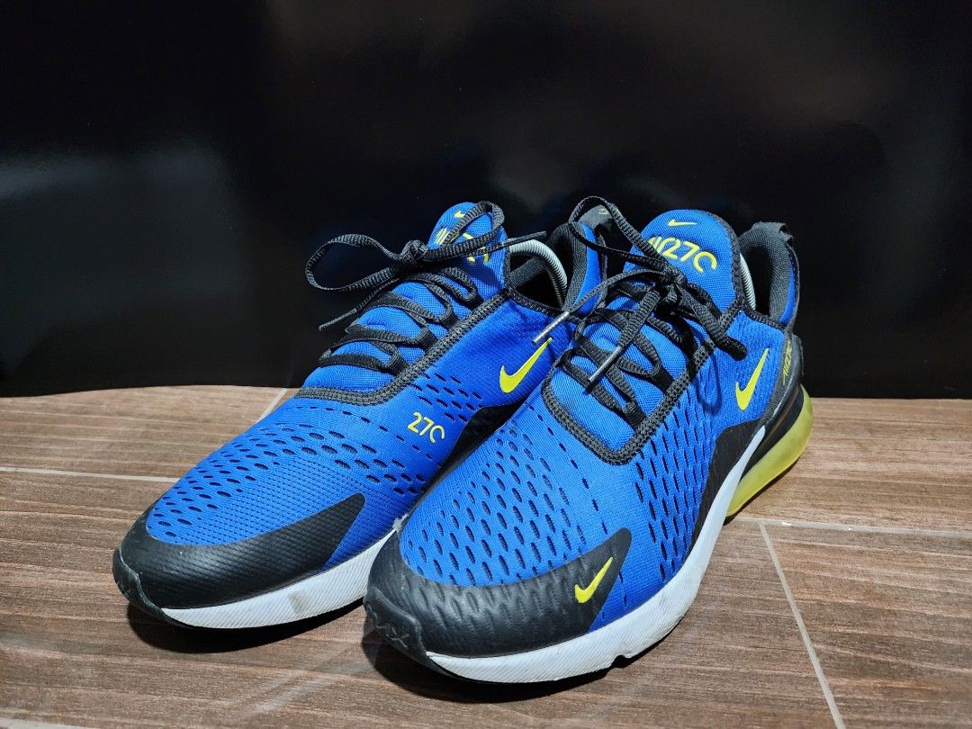 Nike air max 270 game royal dynamic yellow top