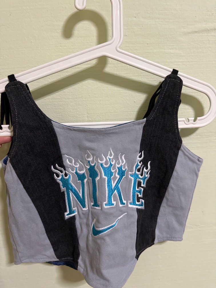 Nike reworked corset top, Women's Fashion, Tops, Other Tops on