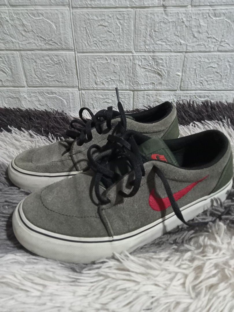 Nike SB Stefan Janoski Grey Suede Shoes Men s Fashion Footwear Sneakers on Carousell