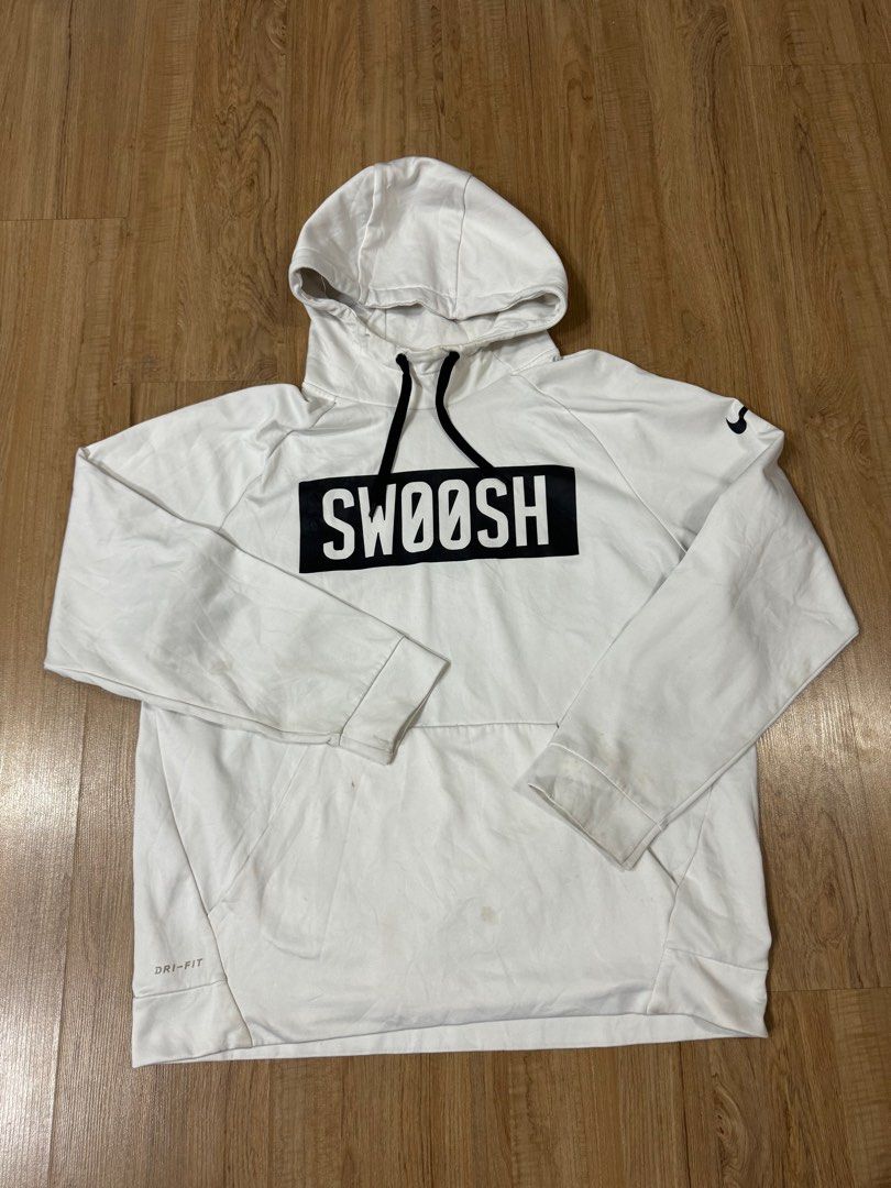 Nike therma bar swoosh hoodie deals