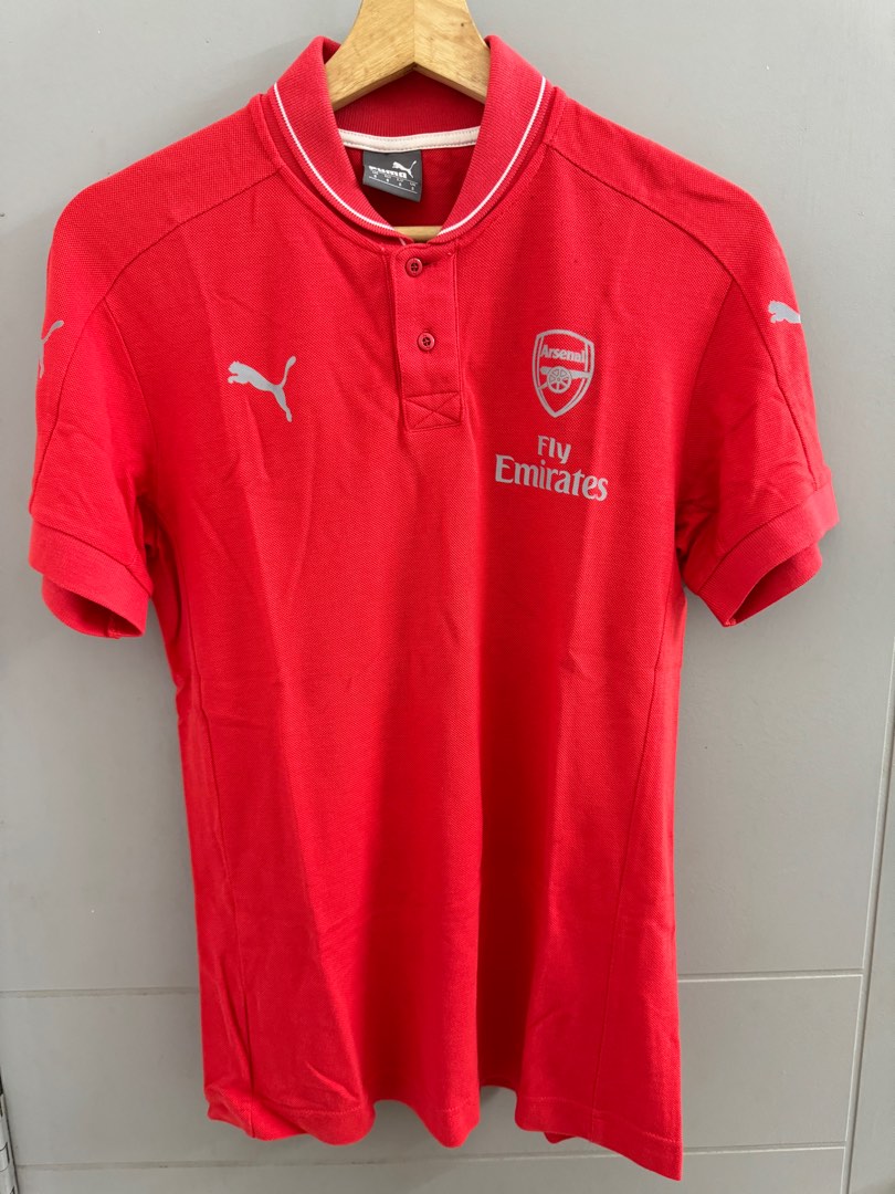 Official Arsenal PUMA Polo T Shirts Men s Fashion Tops Sets Tshirts Polo Shirts on Carousell