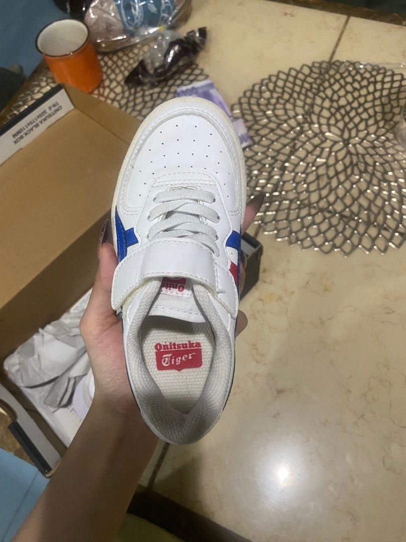 Onitsuka (Category: Babies & Kids Fashion) located in Angeles City. Submitted by roimom (Listing ID 1309236755, Image 3). Description: Bought here in carousel Never used on My end since not fit on my son feet...