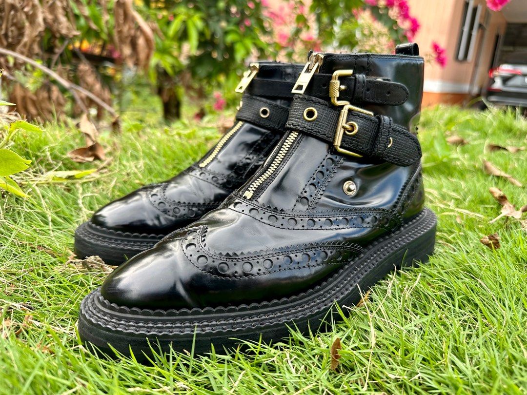 Burberry brogue boots 2025