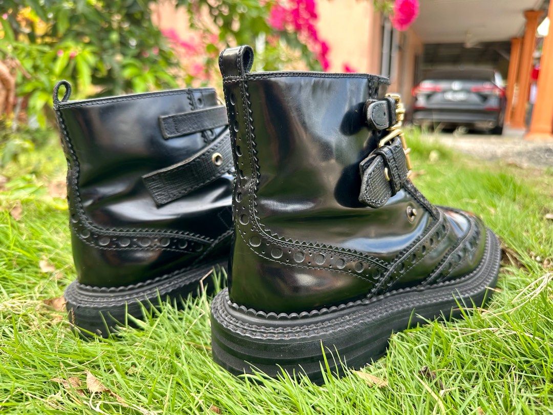 Burberry everdon boots hot sale