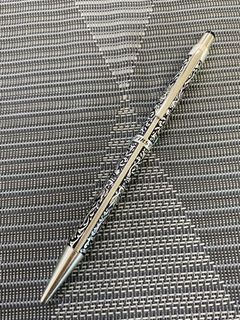 Ornate Sterling Silver Ballpoint Pen Engraved First Commercial Vintage Ballpen Limited Edition Used