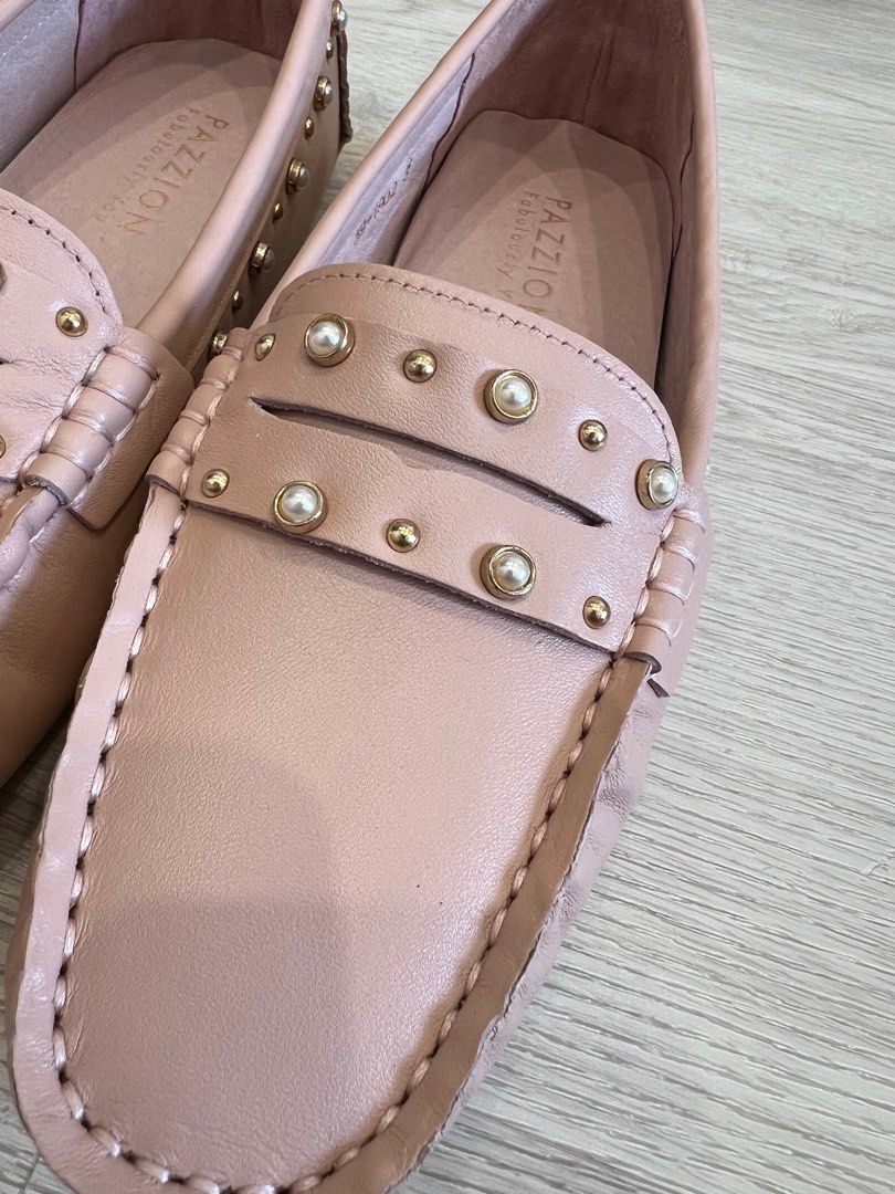 Pazzion Pink Loafers Women s Fashion Footwear Loafers on Carousell