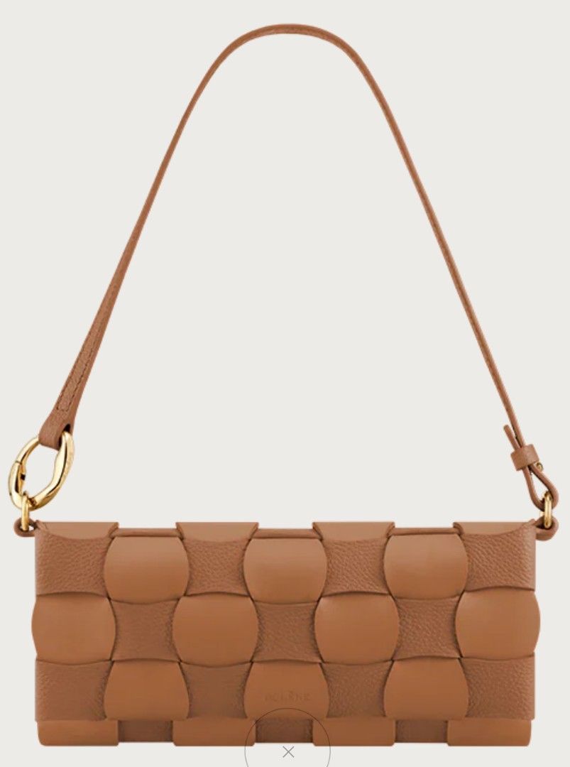 Polene Neiti Camel (Category: Luxury Bags & Wallets) located in Manila. Submitted by goods4all (Listing ID 1309329148, Image 1). Description: Comes in box, dustbag. The Neiti model reinterprets an iconic leather goods braiding technique by softening it with wave-like undulating lines, along with interconnecting smooth and grained tone-on-tone leathers. Clever folds give the mini-bag its shape and volume. Dimensions: 20,5 x 9,5 x 4 cm Weight: 289 