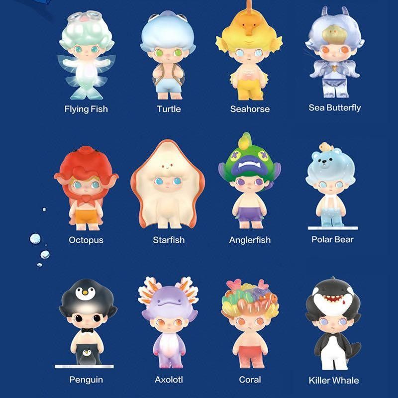 DIMOO ディムー アクアリウム aquarium POPMART カード付き ポップ