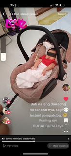 Pre-loved Baby car seat