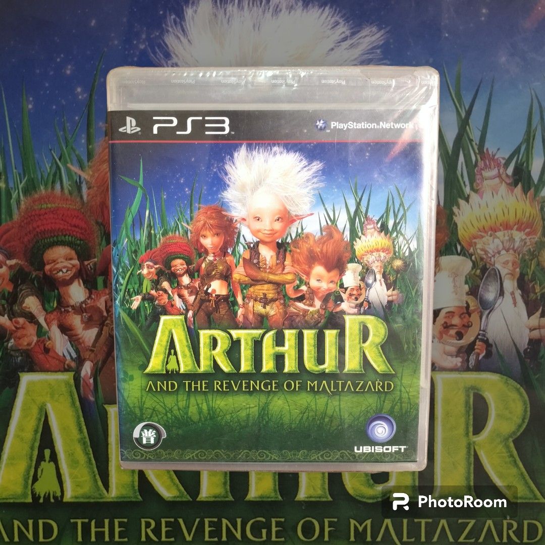 PS3 Game - Arthur and the Revenge of Maltazard (R3) SEALED, Video Gaming,  Video Games, PlayStation on Carousell