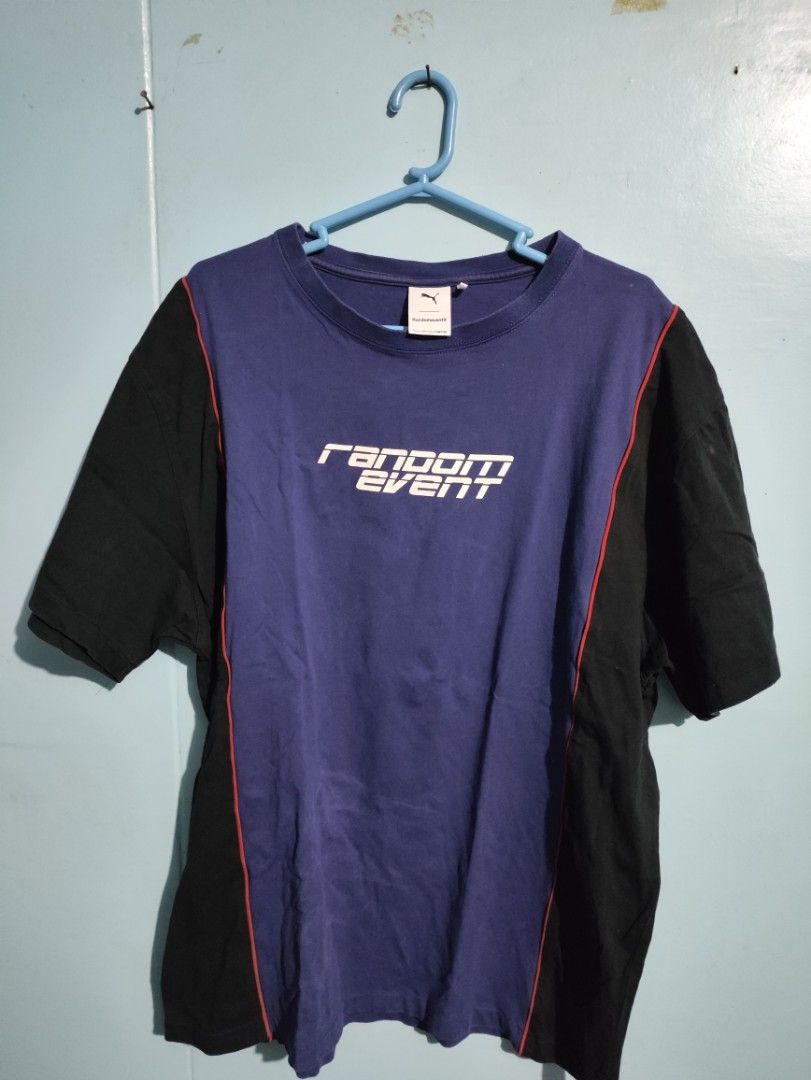 Puma Random event shirt (Category: Tshirts & Polo Shirts ) located in Tuguegarao City. Submitted by declutterthingz_1 (Listing ID 1309329426, Image 1). Description: Issue: need wash lang Size L, can fit to M Buy 3 of my listing and you get free shipping.