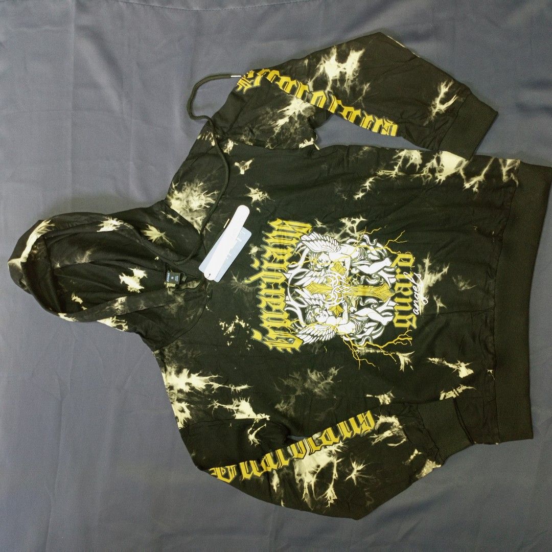 Romwe yellow hoodie sales